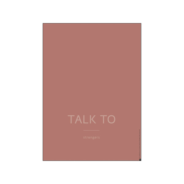 plty ST - TALK TO Strangers