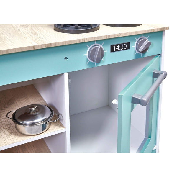 2-in-1 Wooden Street Food Truck And Kitchen