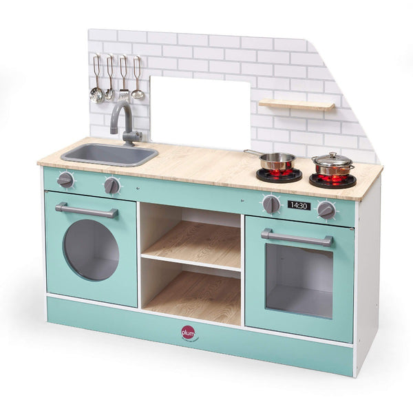 2-in-1 Wooden Street Food Truck And Kitchen