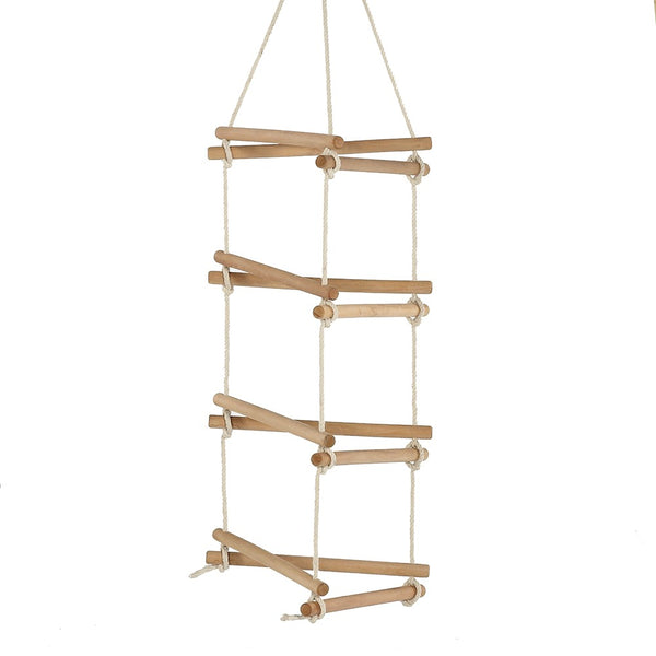 3-Sided Rope Ladder with Lime Hanger