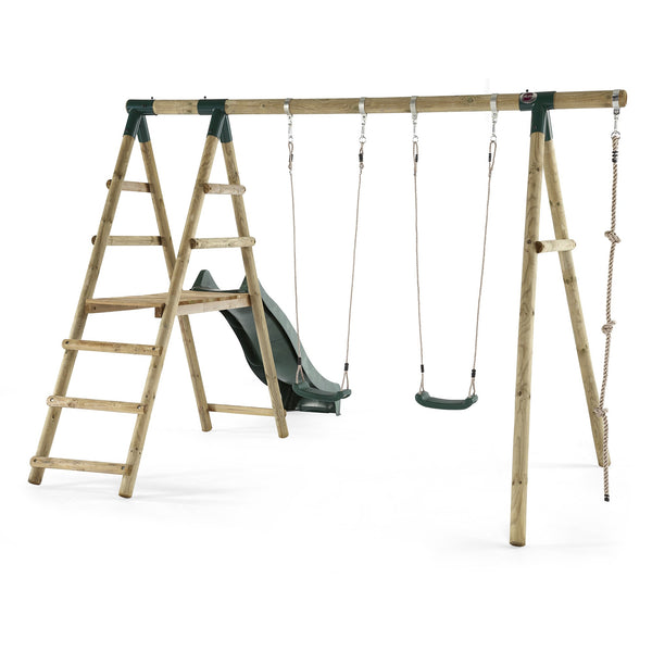 Giant Baboon Wooden Swing Set