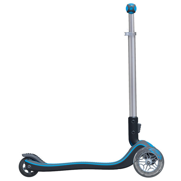 Globber Elite With Front Lights - Sky Blue