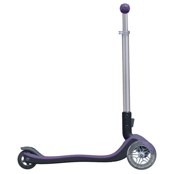 Globber Elite With Front Lights - Violet