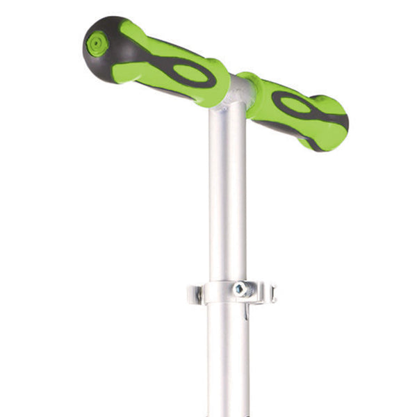 Globber Elite With Front & Wheel Lights - Green