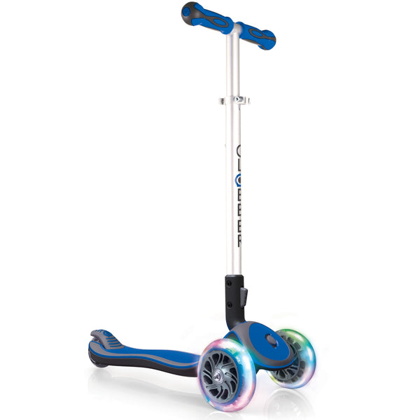 Globber Elite With Wheel Lights - Blue