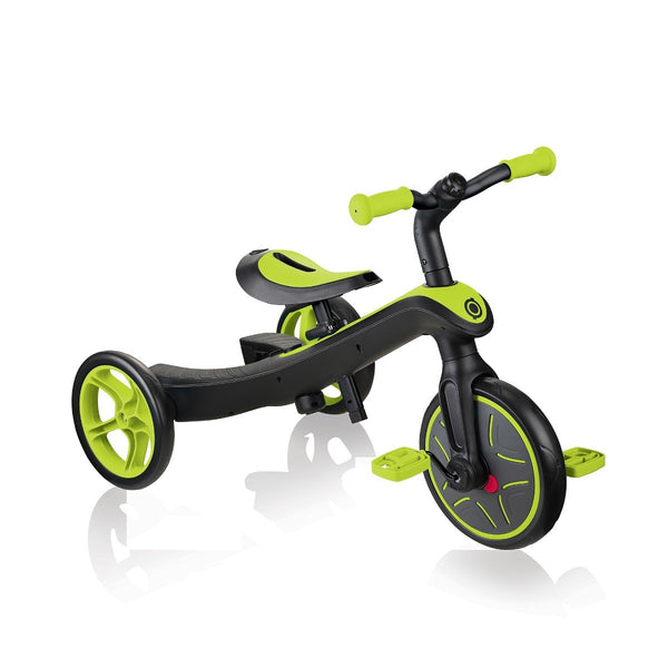 Globber Explorer Trike 4 In 1 - Lime Green