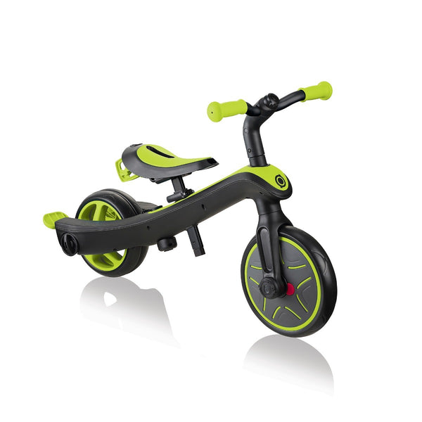 Globber Explorer Trike 4 In 1 - Lime Green