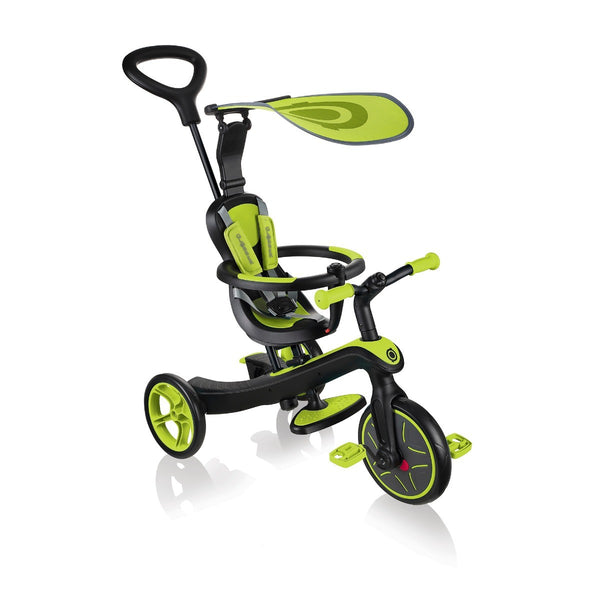 Globber Explorer Trike 4 in 1 - Lime Green