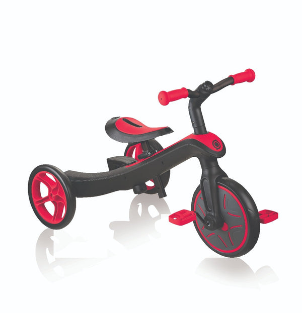 Globber Explorer Trike 4 In 1 - Red
