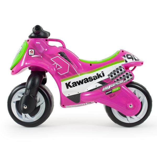 Injusa Moto Neox Kawasaki Foot To Floor - Pink