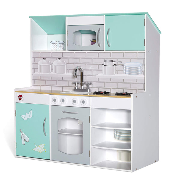 Peppermint Townhouse 2 in 1 Play Kitchen and Doll house