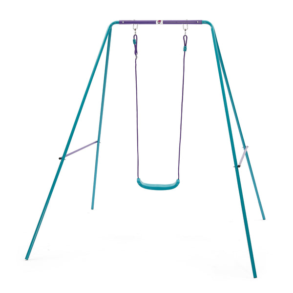 Plum 2 In 1 Swing Set - Purple/Teal
