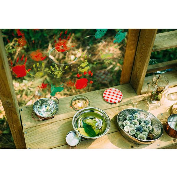 Plum Discovery Mud Pie Kitchen – Outdoor Wooden Sensory Play Kitchen