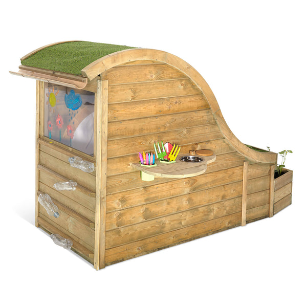 Plum Discovery Nature Play Hideaway – Outdoor Wooden Playhouse