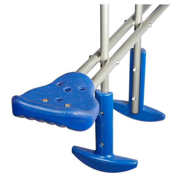 Plum Multiplay Climb Bounce And Slide Metal Swing Set