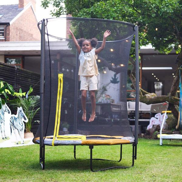 Plum® 4.5ft Print & Sound Trampoline And Enclosure With Sounds