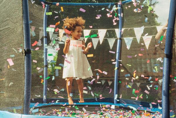 Plum® 7ft Trampoline - Junior Jumper Trampoline & Enclosure