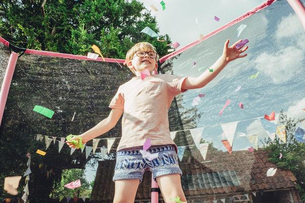 Plum® 7ft Trampoline - Junior Jumper Trampoline & Enclosure