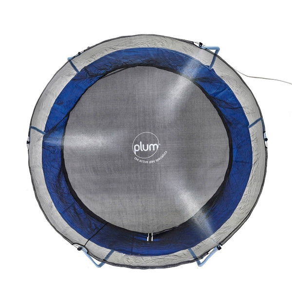 Plum® 8ft - 14ft Wave Springsafe Trampoline (Blue) - Free Attachable Mist Feature