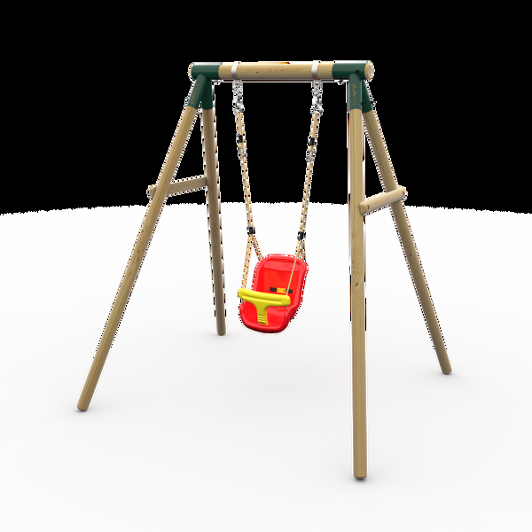 Plum® Bush Baby™ Wooden Swing Set - Baby Seat