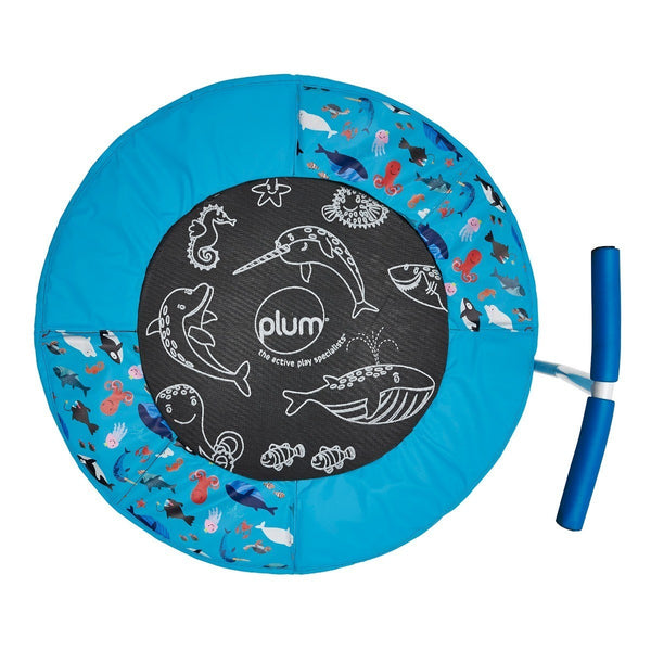 Plum® Print & Sound Junior Bouncer Trampoline And Handle
