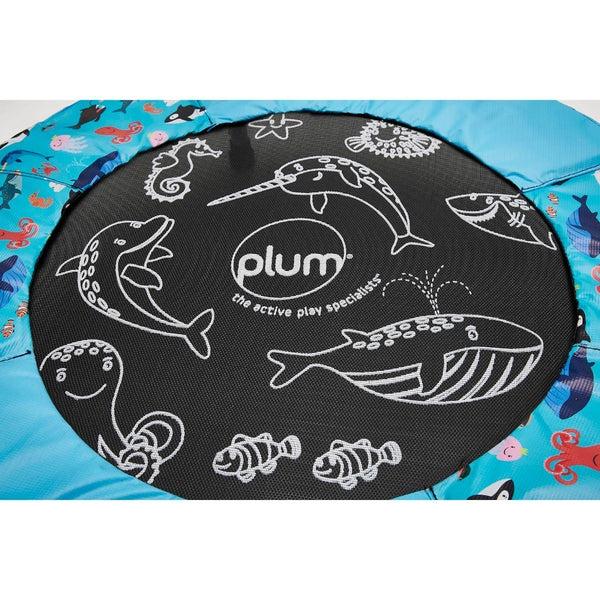Plum® Print & Sound Junior Bouncer Trampoline And Handle