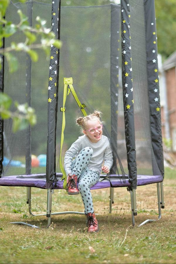 Plum® Stardust Junior Trampoline And Enclosure - 4ft