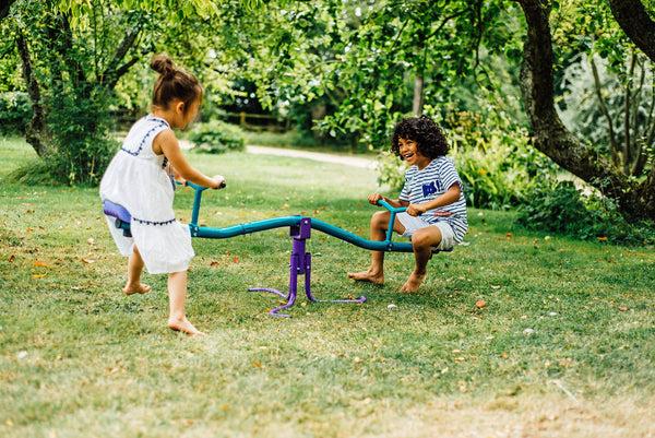 Rotating Metal Seesaw Garden Toy