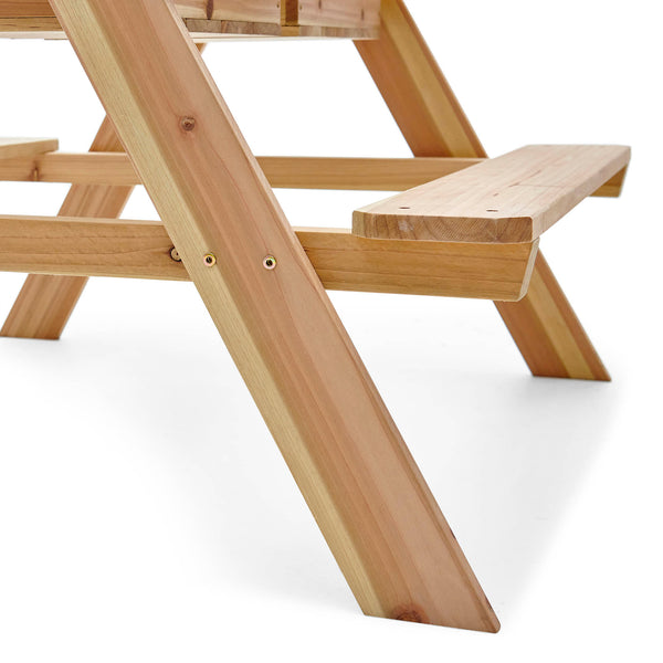 Surfside Wooden Sand And Water Picnic Table