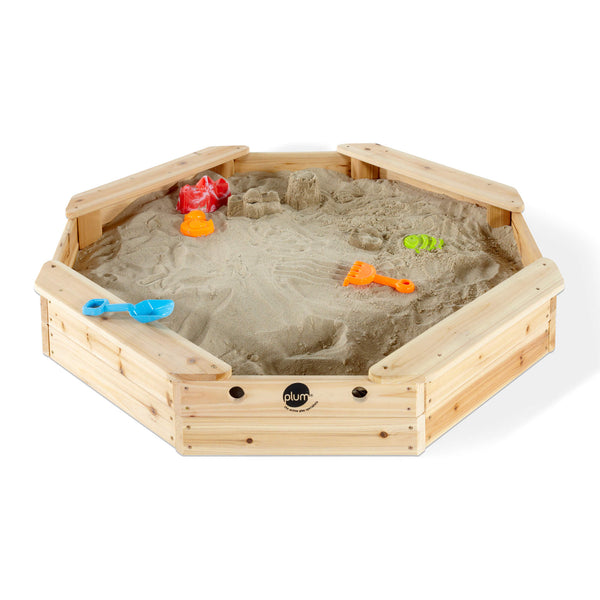Treasure Beach Wooden Sandpit & Cover