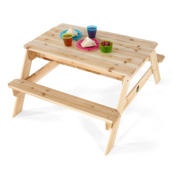 Wooden Sand & Picnic Table