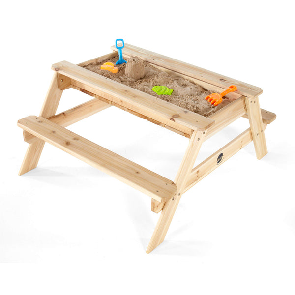 Wooden Sand & Picnic Table