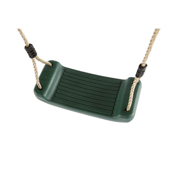 Wooden Single Swing Set - Green