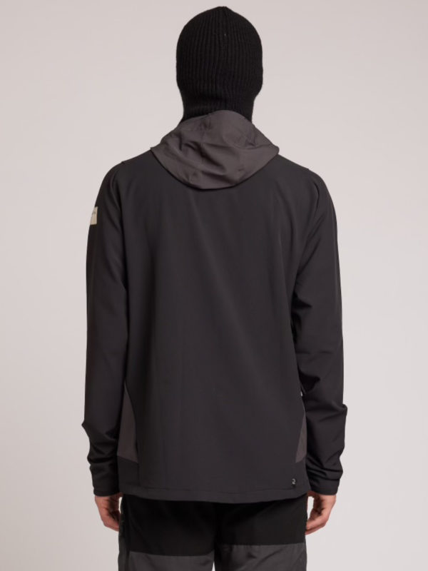 Plùs Que Ma Vìe E-Q HIKING WATERPROOF JACKET BLACK AND GREY