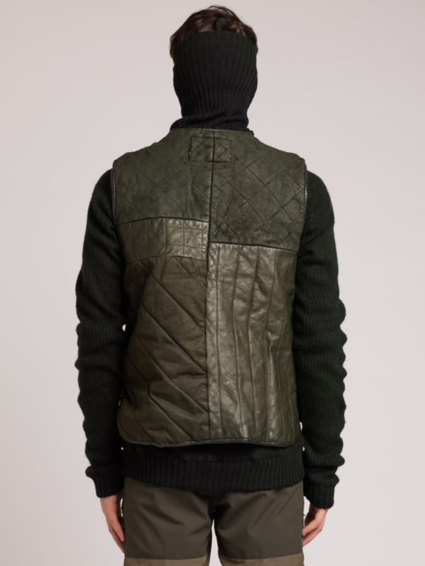 Plùs Que Ma Vìe MILITARY DERMATEX HIKING VEST MILITARY GREEN