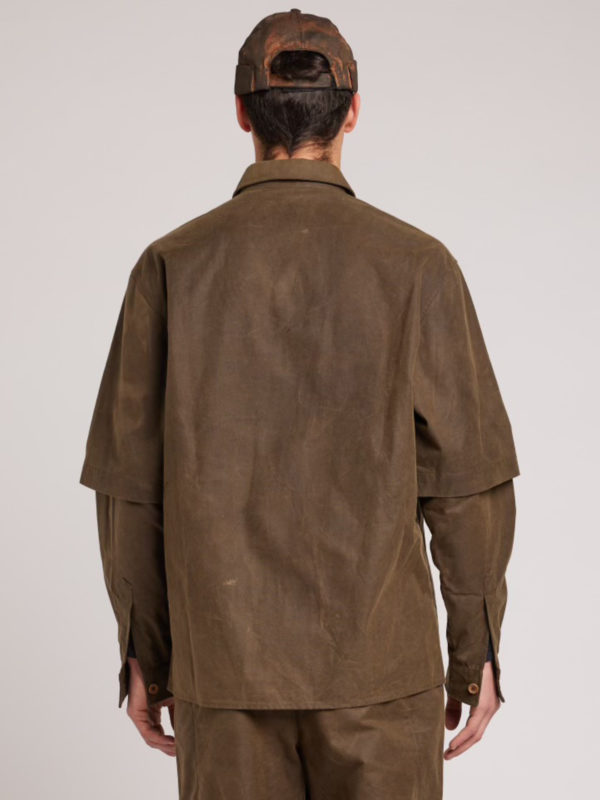 Plùs Que Ma Vìe BARBOUR SHIRT BROWN