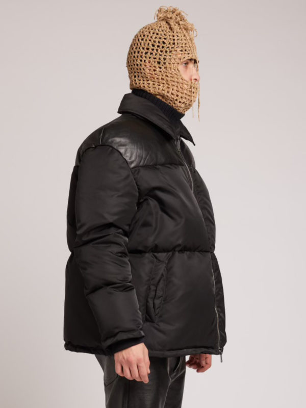 Plùs Que Ma Vìe BLACK PUFFER COAT BLACK