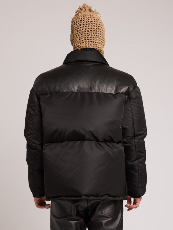 Plùs Que Ma Vìe BLACK PUFFER COAT BLACK