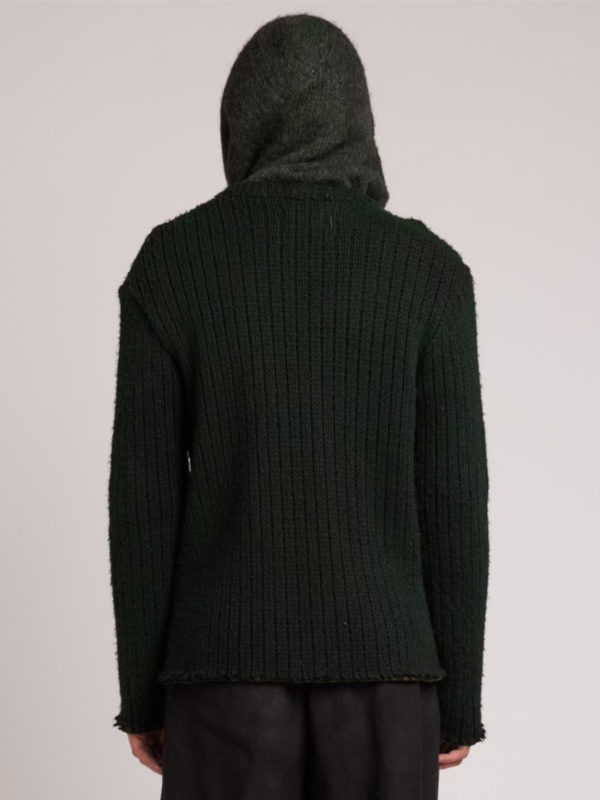 Plùs Que Ma Vìe DARK GREEN SWEATER DARK GREEN
