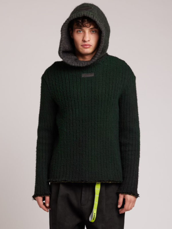 plùs que ma vìe DARK GREEN SWEATER DARK GREEN