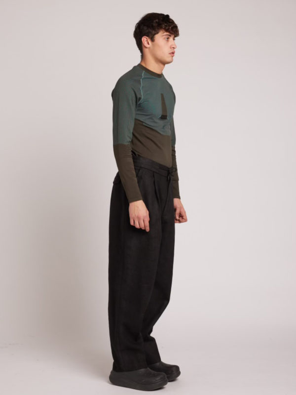 Plùs Que Ma Vìe DERMA CLASSIC TROUSERS BLACK