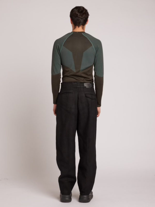 Plùs Que Ma Vìe DERMA CLASSIC TROUSERS BLACK