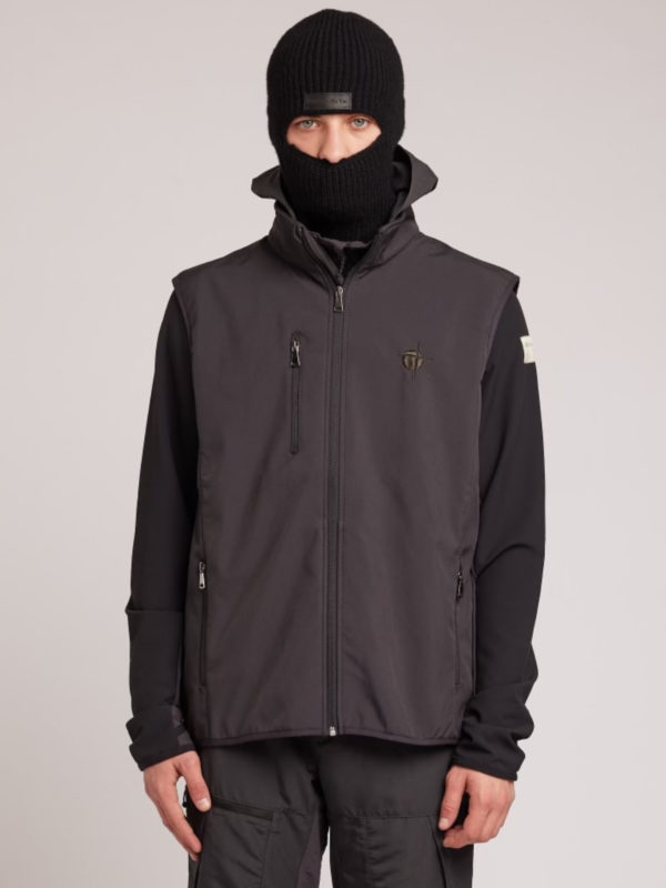 plùs que ma vìe E-Q HIKING VEST BLACK