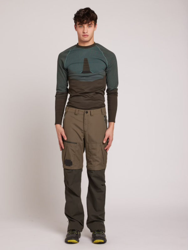 Plùs Que Ma Vìe HIKING DETACHABLE TROUSERS BLACK