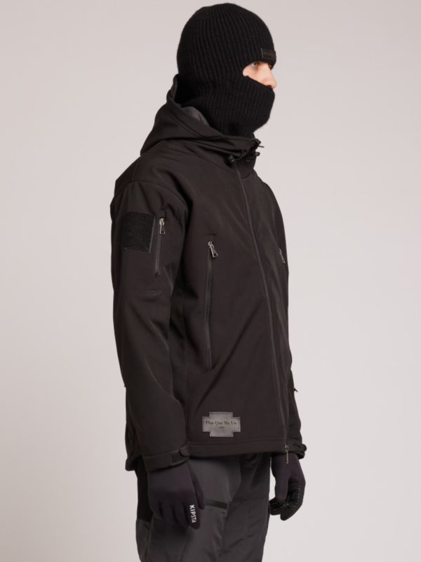 Plùs Que Ma Vìe HIKING E-Q SKIING JACKET BLACK
