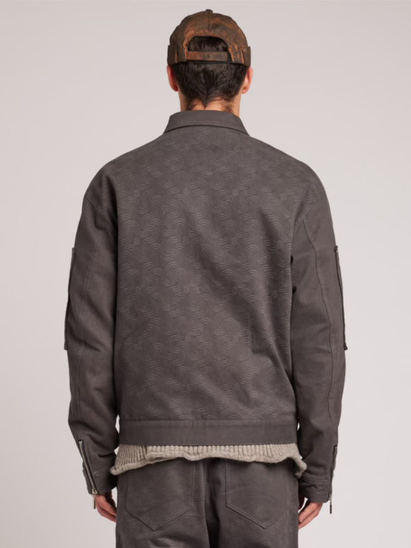 Plùs Que Ma Vìe LASERED GREY DENIM JACKET GREY