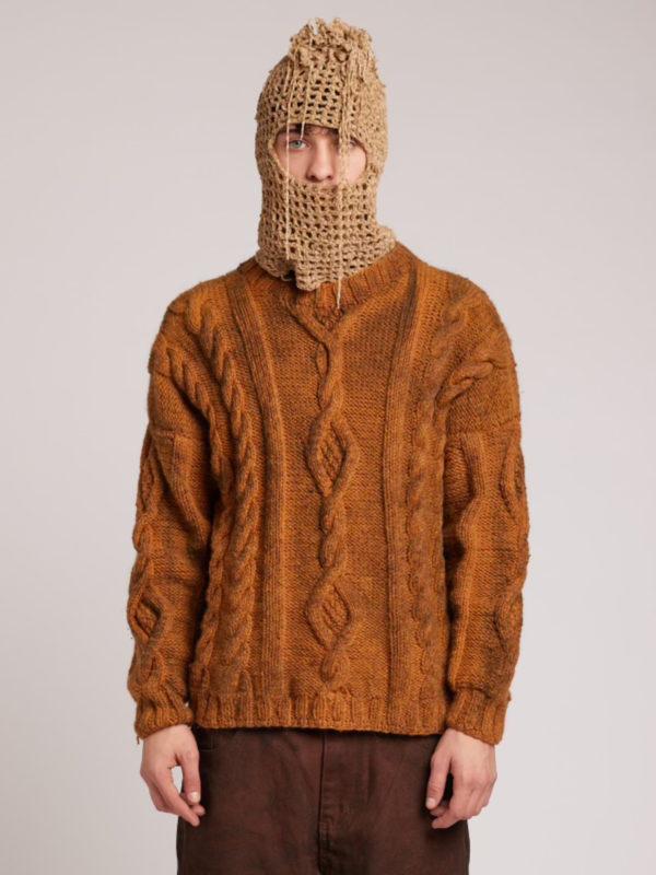 plùs que ma vìe ORANGE SWEATER ORANGE