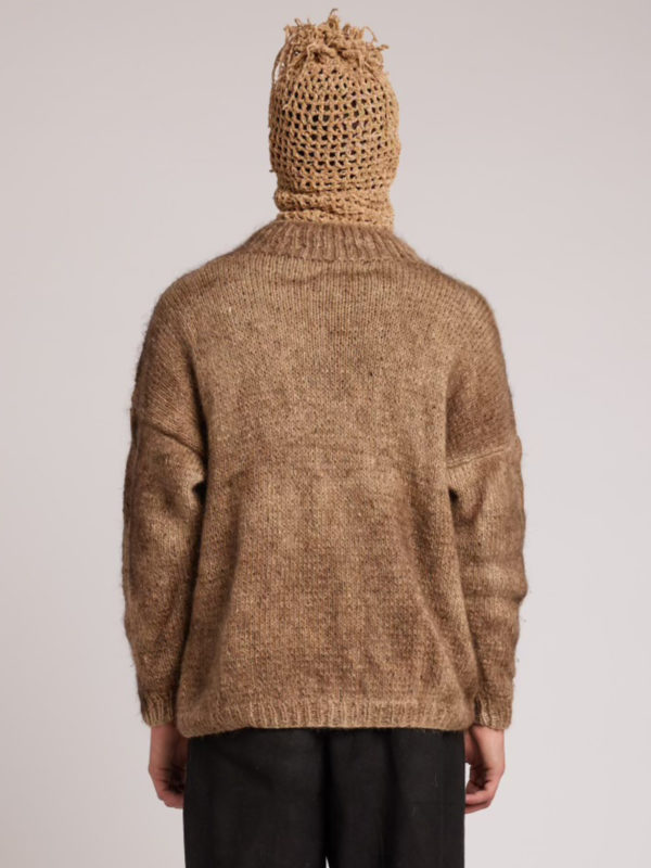 Plùs Que Ma Vìe PEPE SWEATER LIGHT BROWN