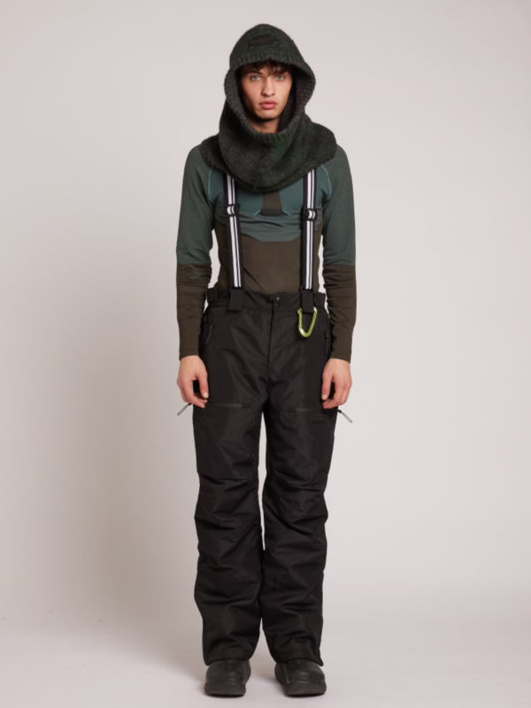 plùs que ma vìe SKII TROUSERS BLACK