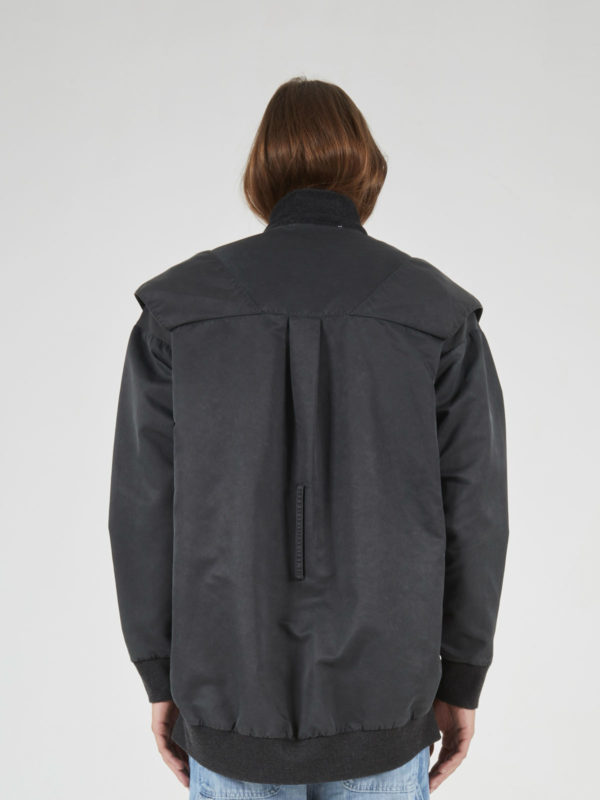 Plùs Que Ma Vìe SS25 BOMBER JACKET BLACK